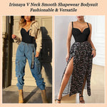 Load image into Gallery viewer, Shapewear Bodysuit for Women – Tummy Control V‑Neck
