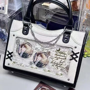 PU Leather Transparent Display Ita Bag – Shop at OWNLUXE