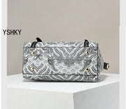 Luxury Designer Tote Bag - Bow Detail Shoulder Handbag