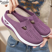 Breathable Mesh Slip‑On Flats – Lightweight Everyday Shoes