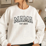 Load image into Gallery viewer, ☁️ Cozy Printed Pullover Sweatshirt – Casual Autumn/Winter Wear | Sweat à Imprimé Confortable – Style Décontracté Automne/Hiver
