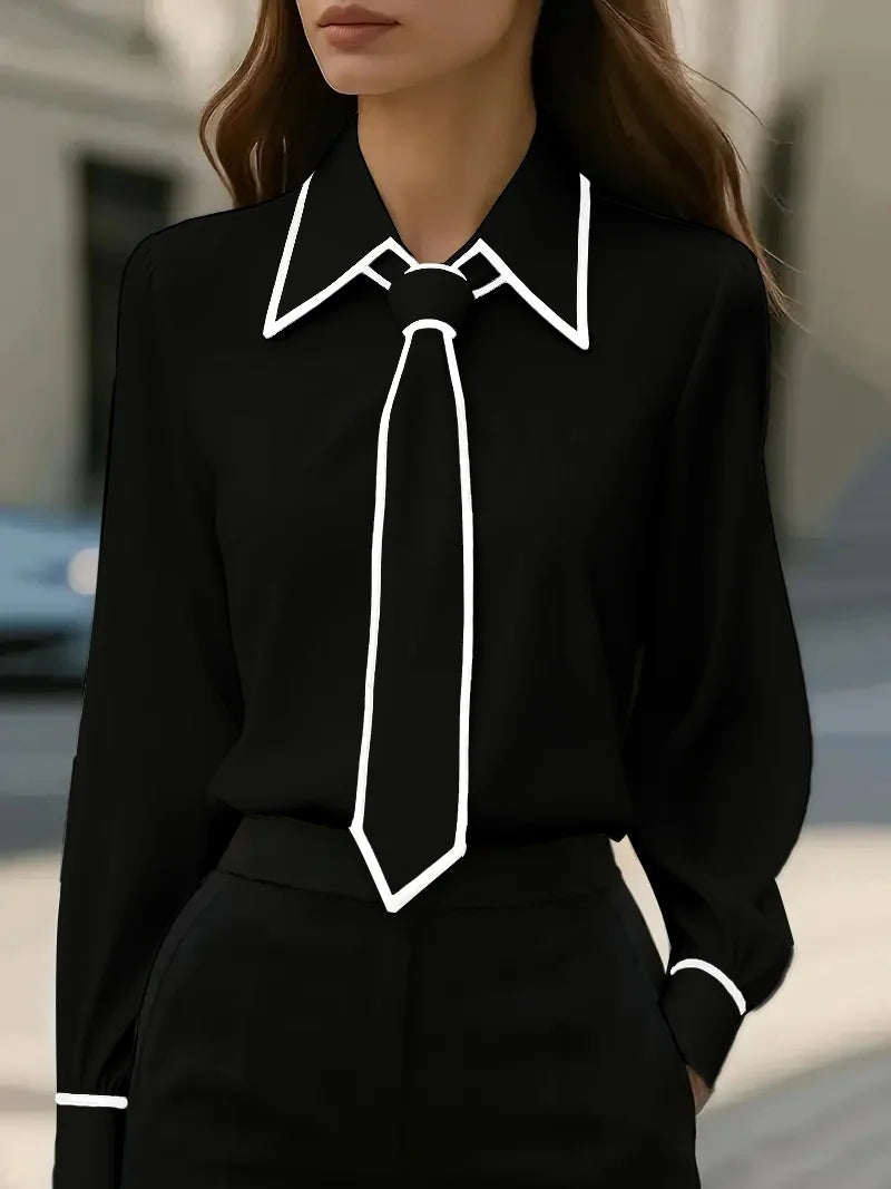 Tie Blouse | OWNLUXE