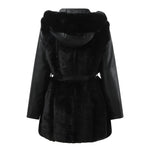Load image into Gallery viewer, Women&#39;s Zip-Up Fleece Hoodie – Warm Plush Hooded Jacket with Pockets
