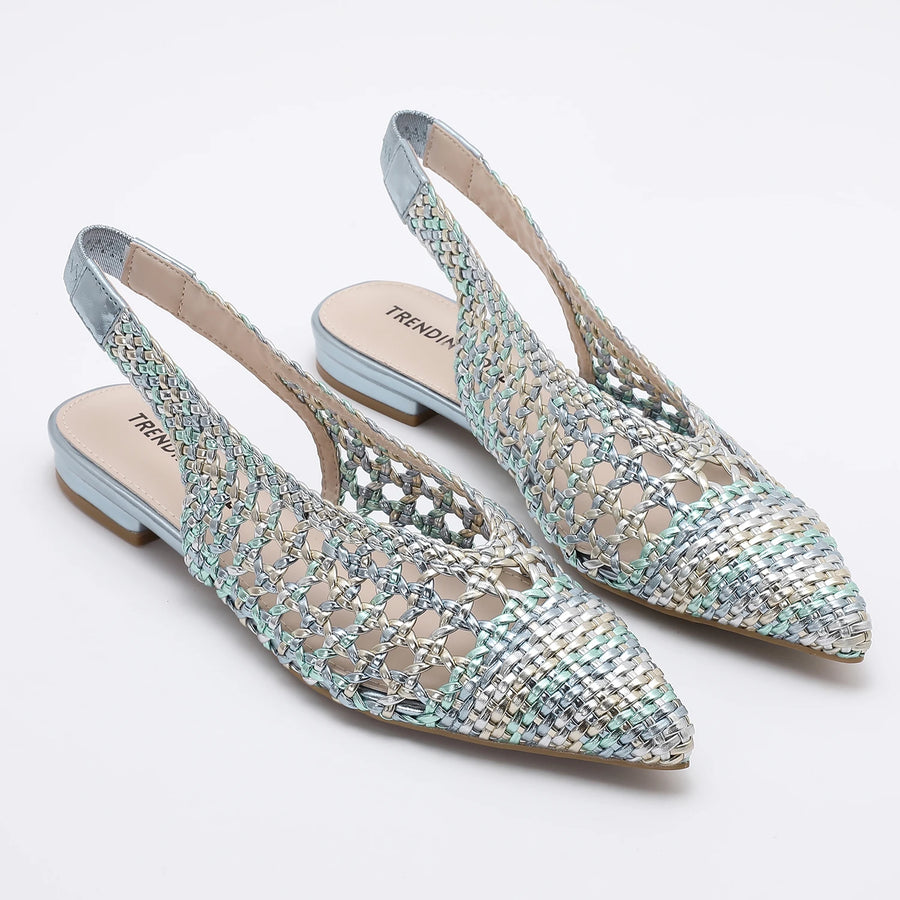 Women's Pointed Toe Sandals (Multi Bronze) | OWNLUXE