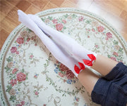 Velvet Bow Socks | OWNLUXE