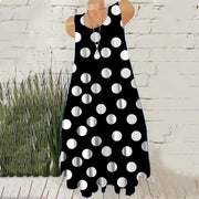 Polka Dot Mini 3D-Print Dress | OWNLUXE
