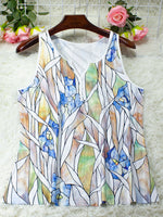 Load image into Gallery viewer, Plus Size Leopard Print Tank Top – Soft Stretch Knit 1XL–5XL
