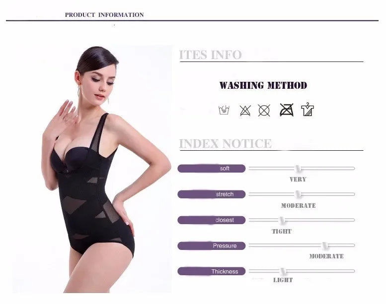Firm-Control Cupless Shaping Bodysuit – Thin & Breathable | OWNLUXE
