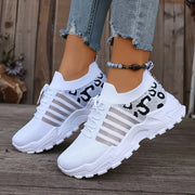 Women's Breathable Lightweight Sneakers (White) – Shop at OWNLUXE