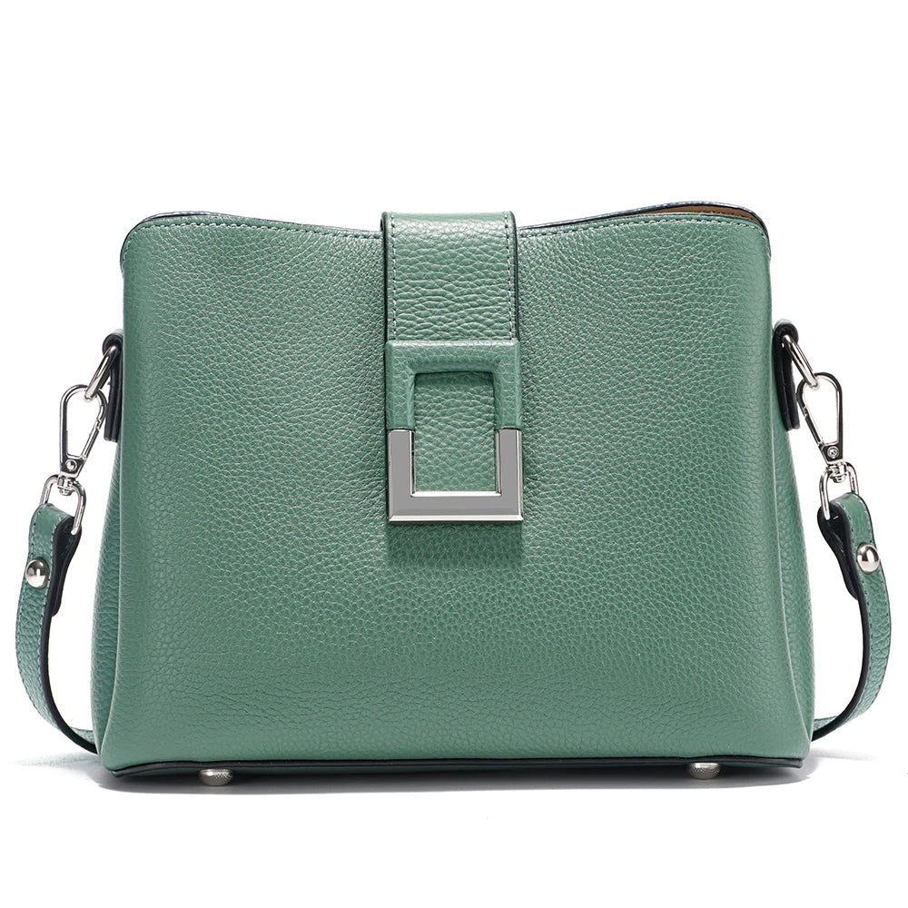 Genuine Leather Shoulder Bag | OWNLUXE