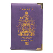 Canada Passport Holder & Travel Organizer – PU Leather Wallet