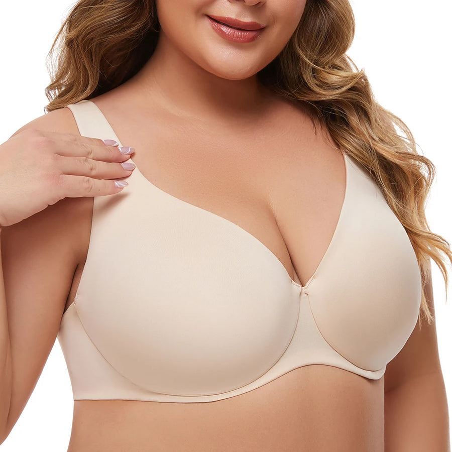 Women's Seamless Plus-Size Bra Sheroine | OWNLUXE