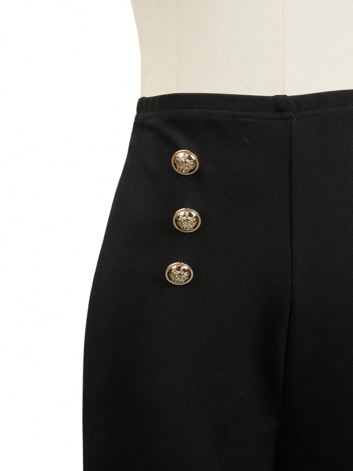 High-Waist Straight-Leg Pants | OWNLUXE