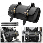 Load image into Gallery viewer, Motorcycle Fork Tool Bag – Multi-Position Saddle Storage
