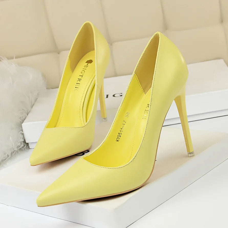 Women's Plus Size Pumps (Red 7.5cm) | OWNLUXE