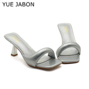 Women's Open Toe Square Toe High Heel Pumps – Shop at OWNLUXE