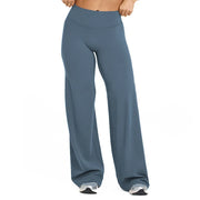 Mid-Waist Yoga Pants – Straight Leg Active