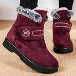 Load image into Gallery viewer, Warm Fur Ankle Boots - Women's Elegant Winter Snow Booties
