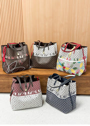 CH Women's Printed Handbag - Large Capacity Commuter Bag