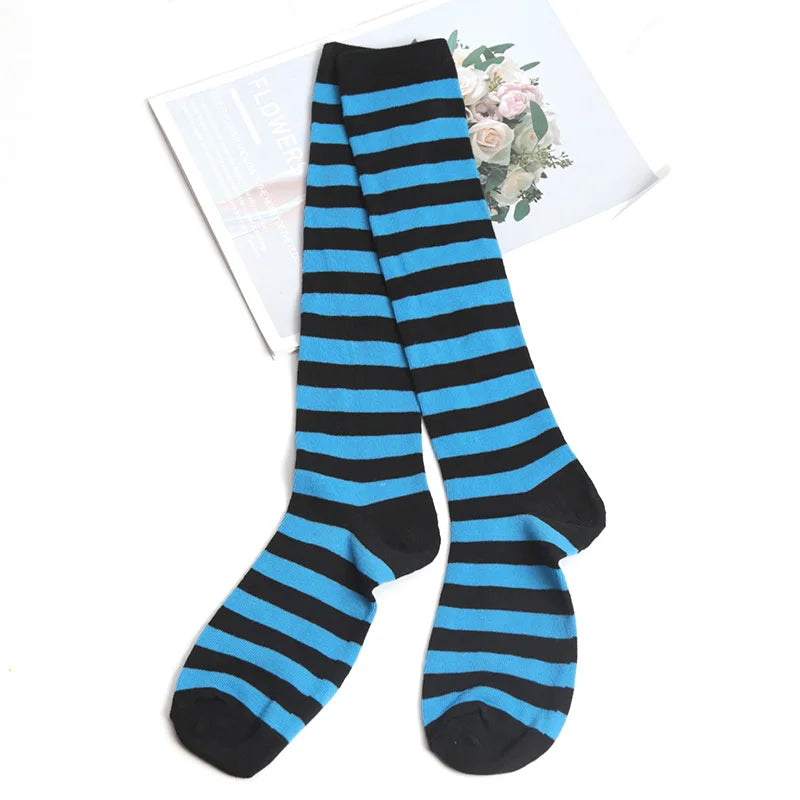 Stockings Japanese Striped Socks | OWNLUXE