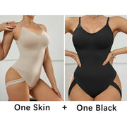 Seamless Butt Lifter Thong Bodysuit - Tummy Control Shapewear