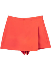 Zip-Up Vintage High-Waist Skirt | OWNLUXE