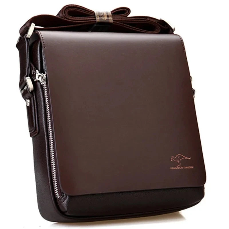 PU Leather Business Satchel for Men – Soft Professional Bag