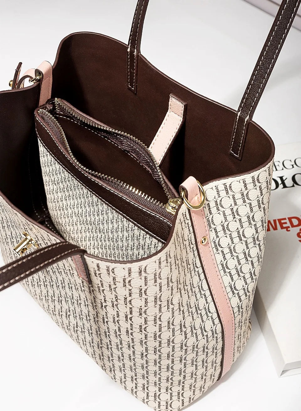 CH Classic Bucket Bag - 2025 Luxury PVC Crossbody