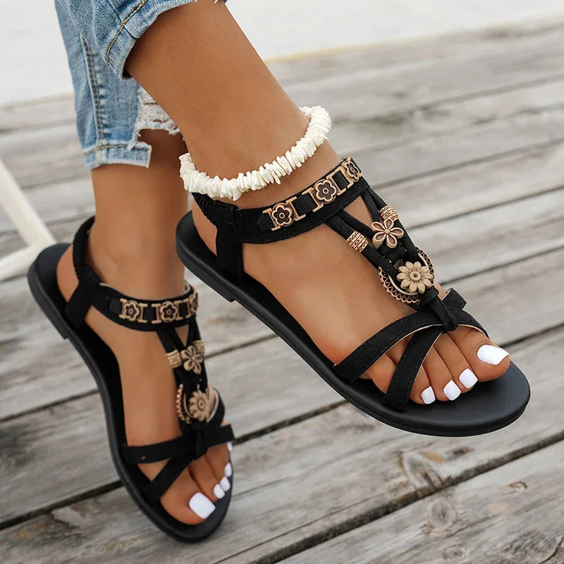 Women's Lightweight Sandals (Beige) – Shop at OWNLUXE