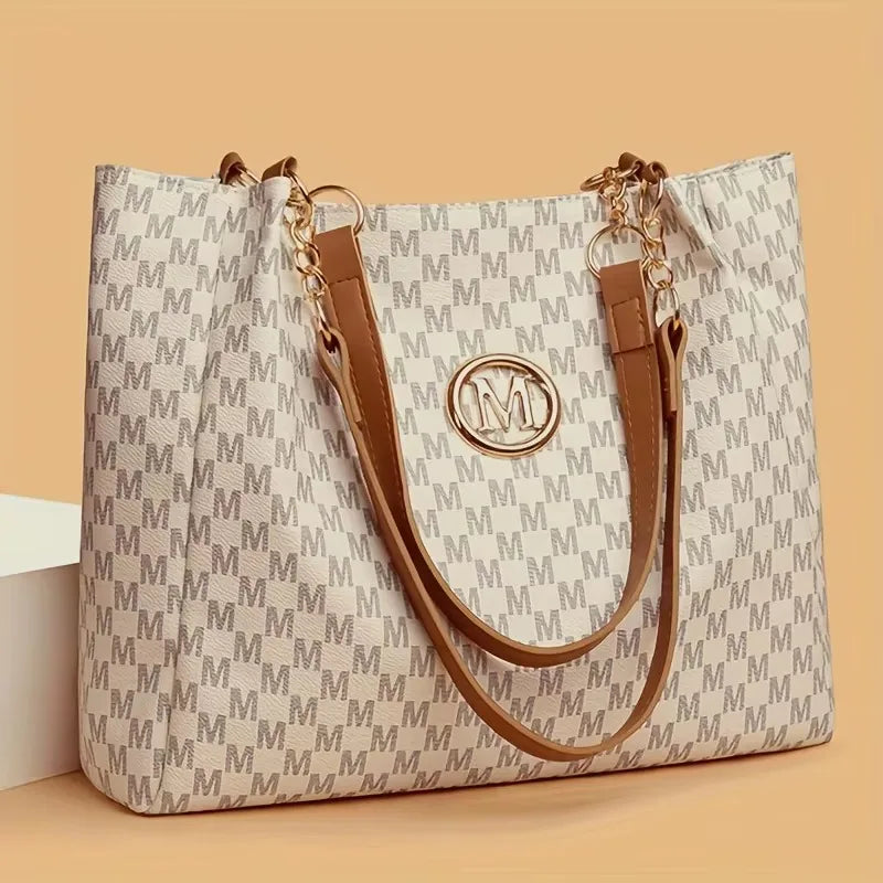 Structured Tote Bag - Spacious Everyday Carry (Brown) | OWNLUXE