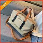 Load image into Gallery viewer, Unisex Large Capacity Travel Tote Bags Women Canvas Travel Handbag Men Sports Shoulder Bag Waterproof Travel Duffle Bag Foldable
