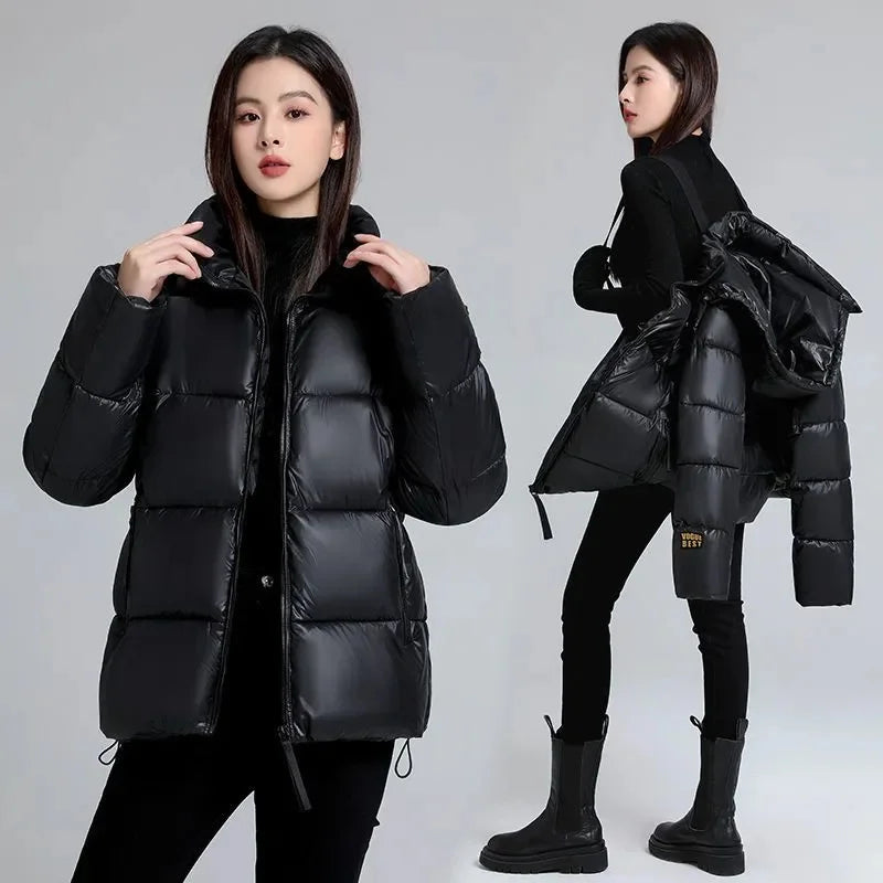 Women's Cotton Hooded Jacket | OWNLUXE
