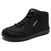Mid-Top Barefoot Ankle Boots – Wide Toe Minimalist Sneakers