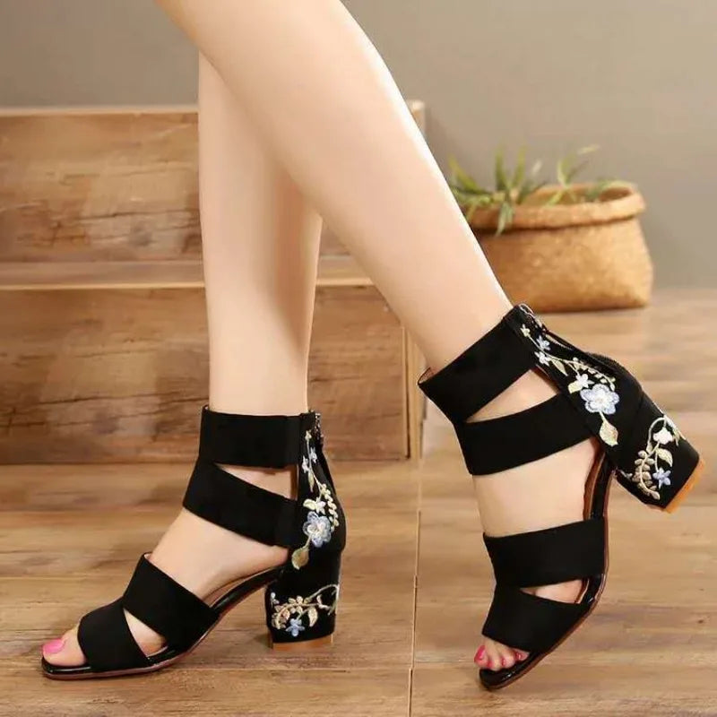 Women's Vintage Sandals (Beige) – Shop at OWNLUXE