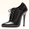 Pointed Toe Stiletto Lace Pumps | OWNLUXE