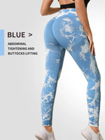 Load image into Gallery viewer, Seamless High-Waist Push-Up Yoga Leggings – Stretchy, Breathable &amp; Form-Fitting
