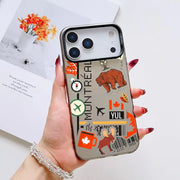 Canadian Flight Ticket Phone Case | OWNLUXE