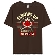 Elbows Up Canada Never 51 - Stand Strong T-Shirt