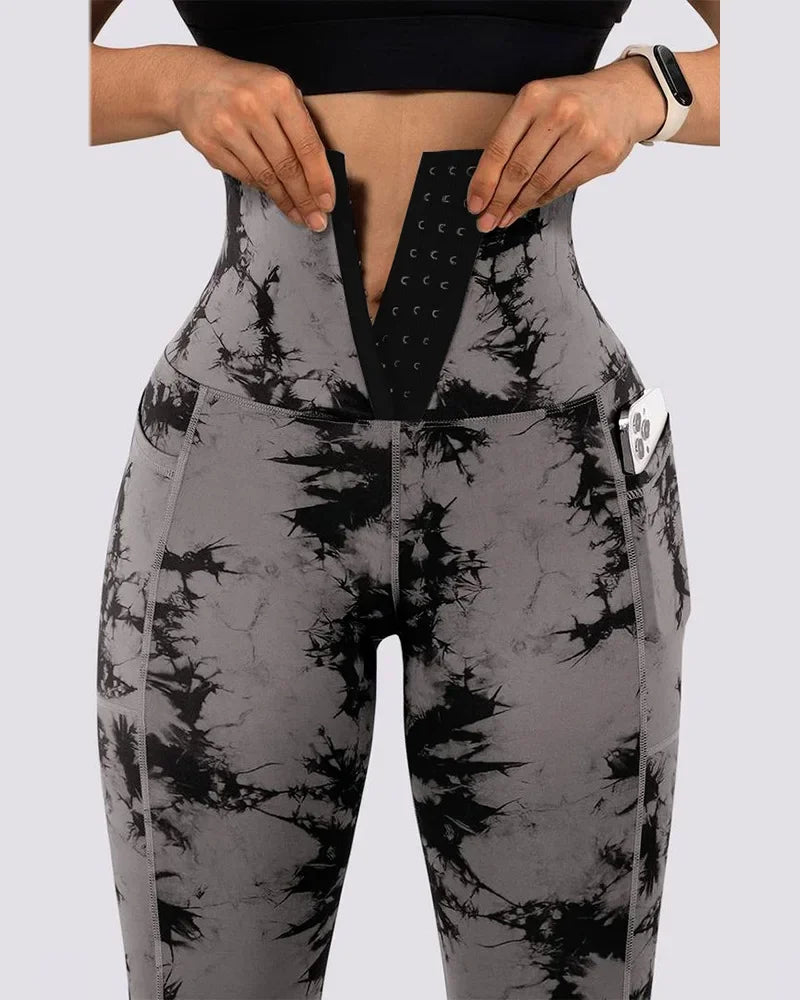 Women’s High-Waist Printed Leggings – Ankle-Length Comfort