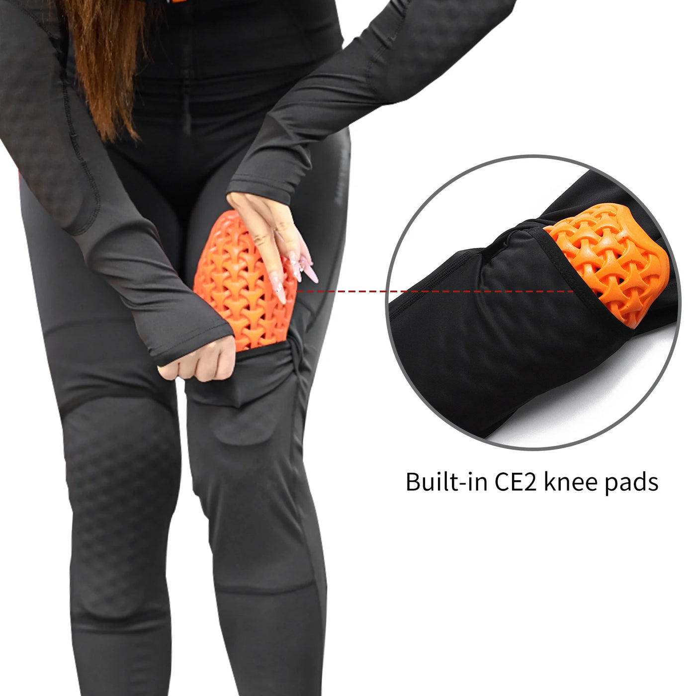 Women's Motorcycle Riding Pants - CE Armor Protection Summer Breathable