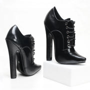 Unisex High Heel Lace Vintage Pumps – Shop at OWNLUXE