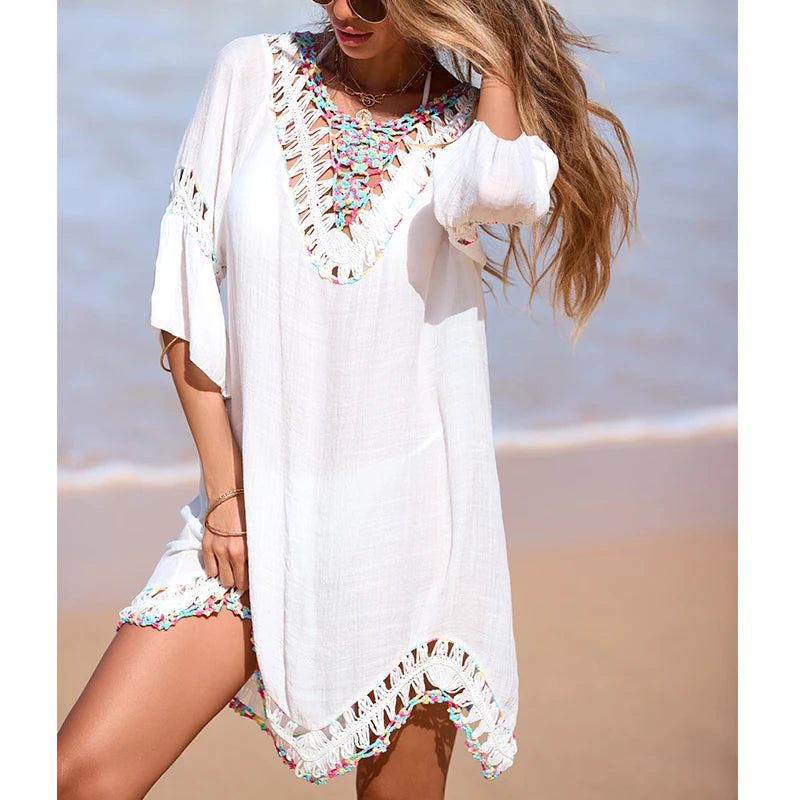 Lace Swim Cover-Up | OWNLUXE