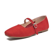 Women's Leather Flats (Yellow) – Shop at OWNLUXE