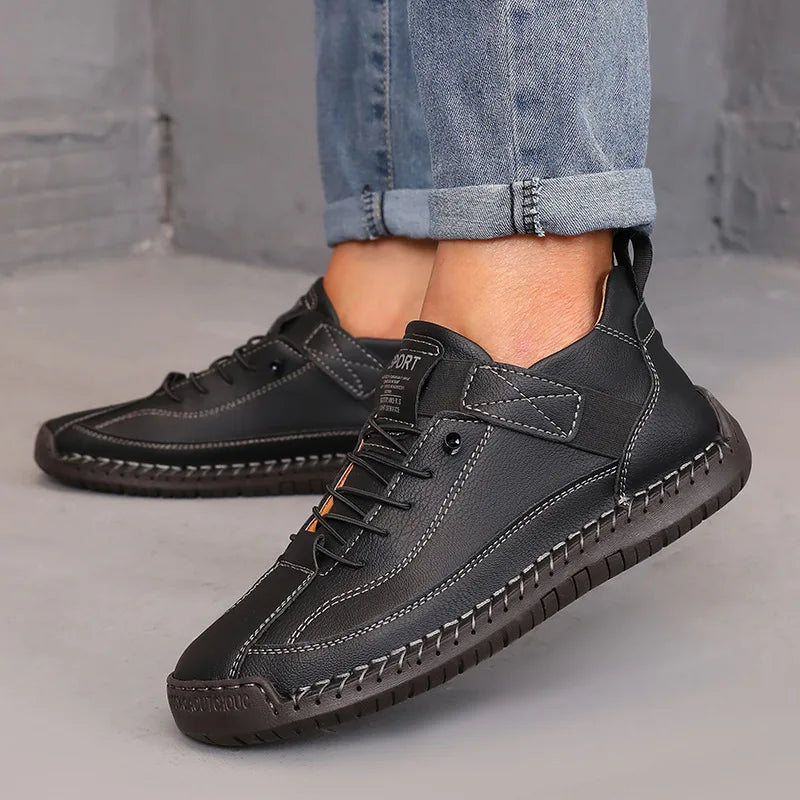Women's Leather Retro Boots – Shop at OWNLUXE