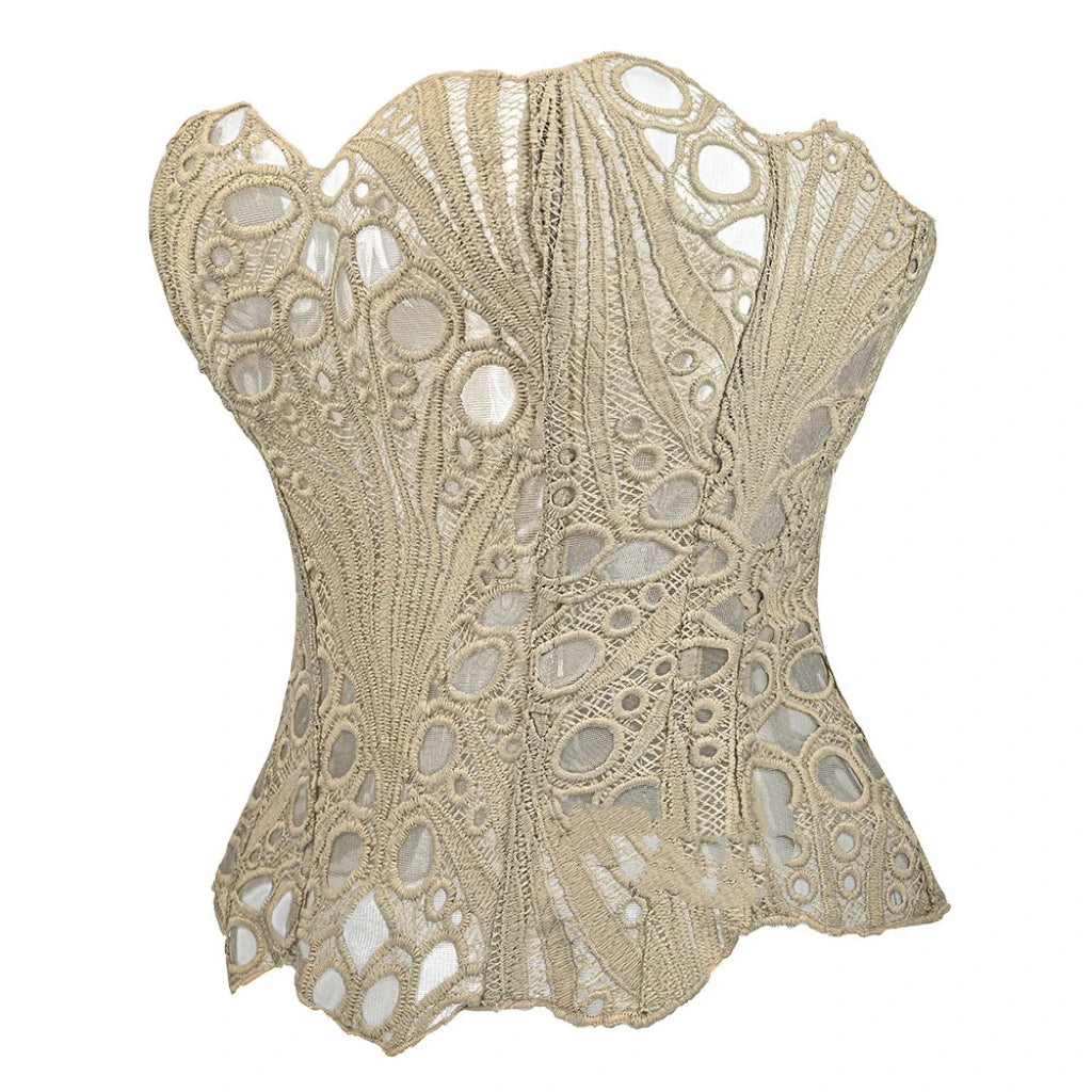 Lace Floral Corset | OWNLUXE