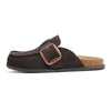 Women's Adjustable Leather Slippers | OWNLUXE