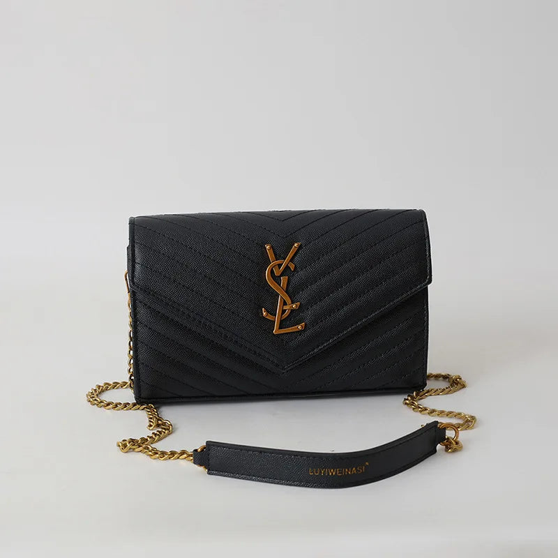 New Envelope Bag Women's Chain Crossbody Bag Commuter Mobile Phone Bag Niche Fashion Texture Bag Shoulder Bag For Women