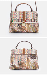 CH Exquisite Fashionable Handbag – Light Luxury Brand with Lock Design Crossbody