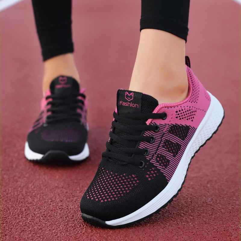 Women's Platform Mesh Sneakers | OWNLUXE