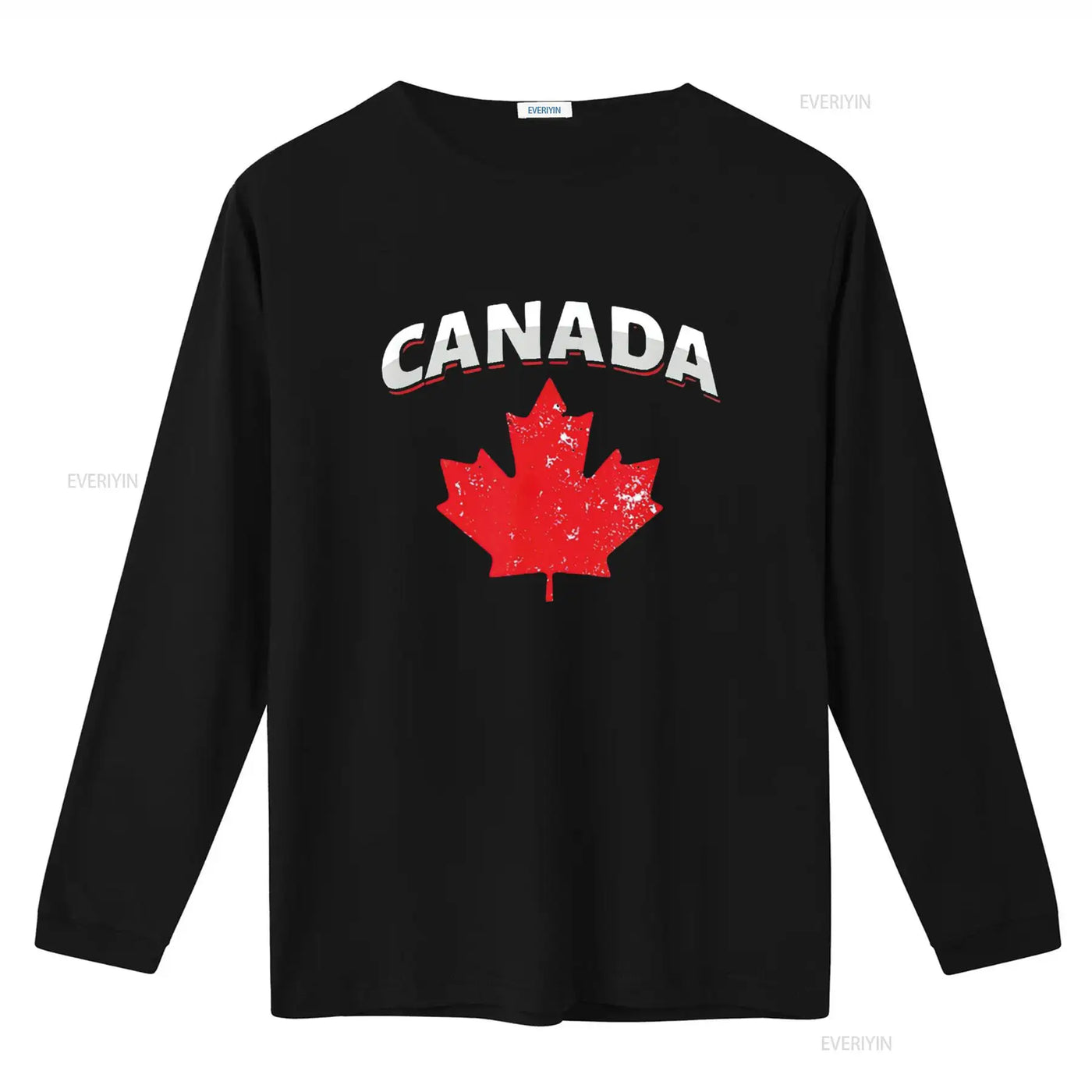 Canadian Red Maple Leaf T-Shirt – Vintage Washed Toronto Patriotic Tee | OWNLUXE